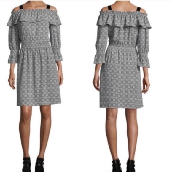 Libby Edelman Women’s Off the Shoulder Ruffle Dress! (NWT)! - Picture 1 of 8